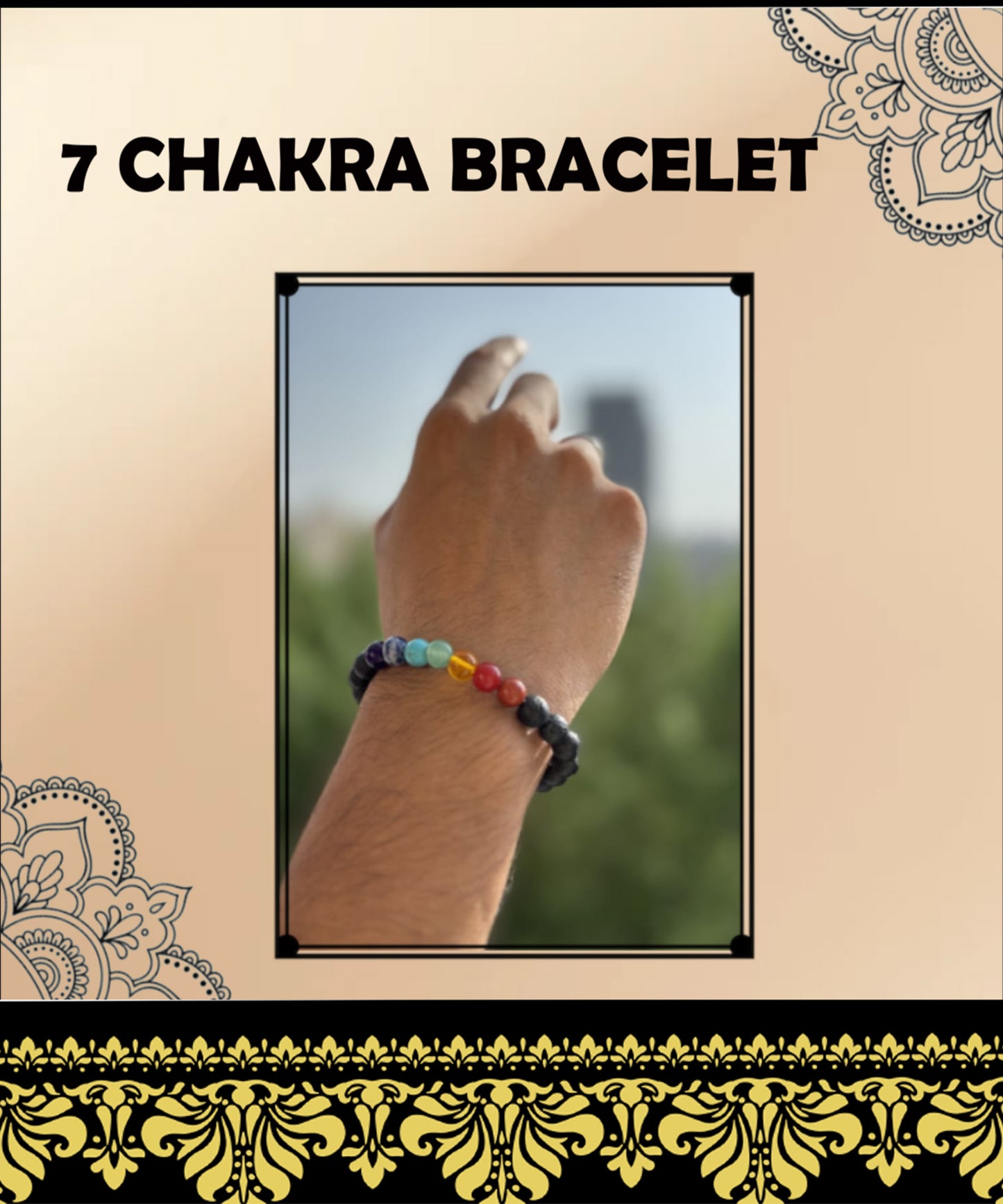 7 Chakra Bracelet β Balance, Energy & Healing