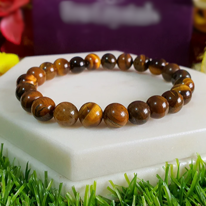 Tiger Eye Bracelet – Strength, Confidence & Protection🕉️