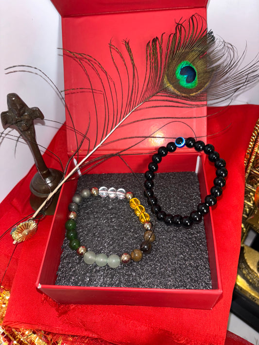 Money Magnet Bracelet + Evil Eye Bracelet (Free) – Attract Wealth & Prosperity With Govt. Lab Certification