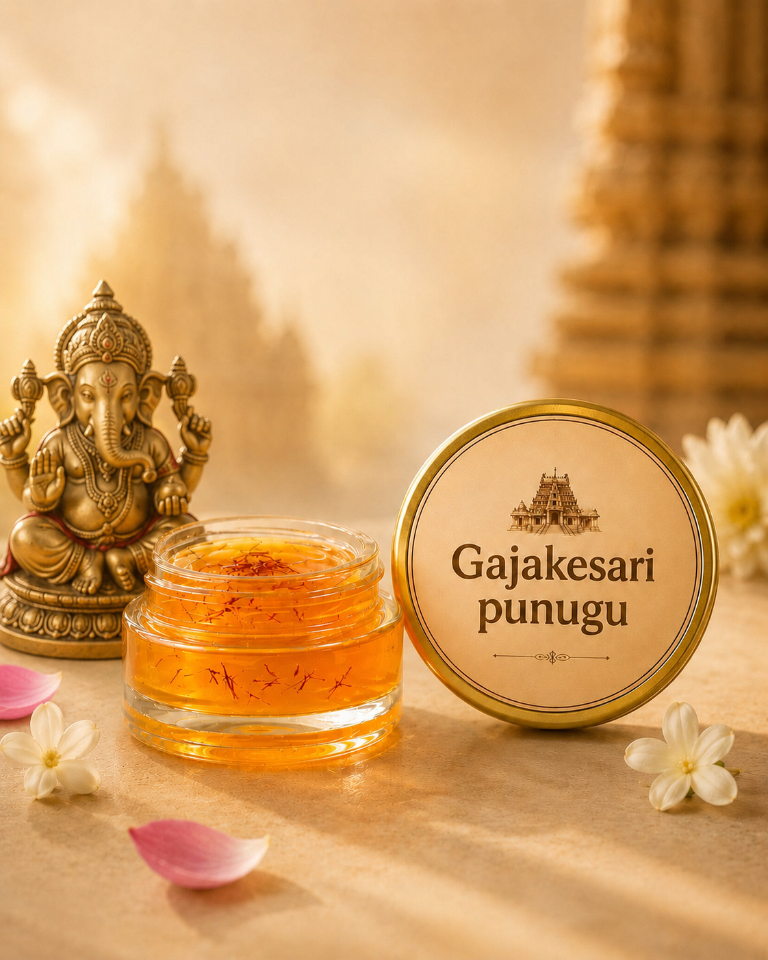 Gajakesari Pure Punugu – Sacred Temple Fragrance [4-5Gram]