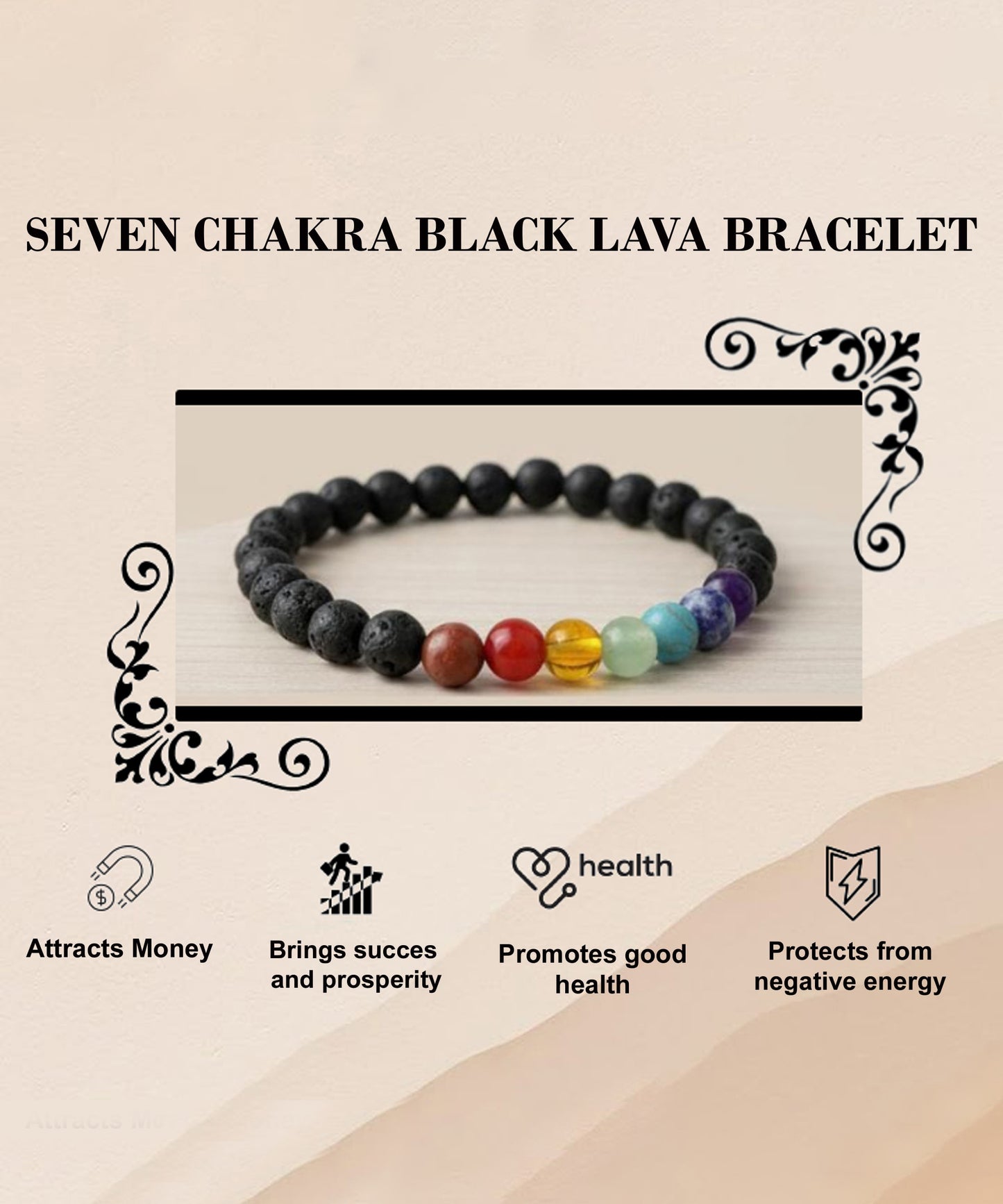 7 Chakra Bracelet – Balance, Energy & Healing
