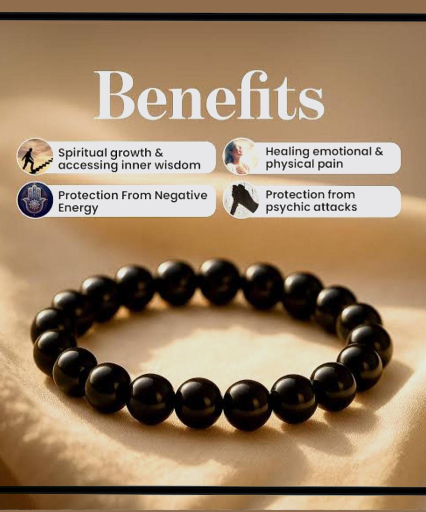 Raw Pyrite Bracelet – Stone of Wealth & Protection