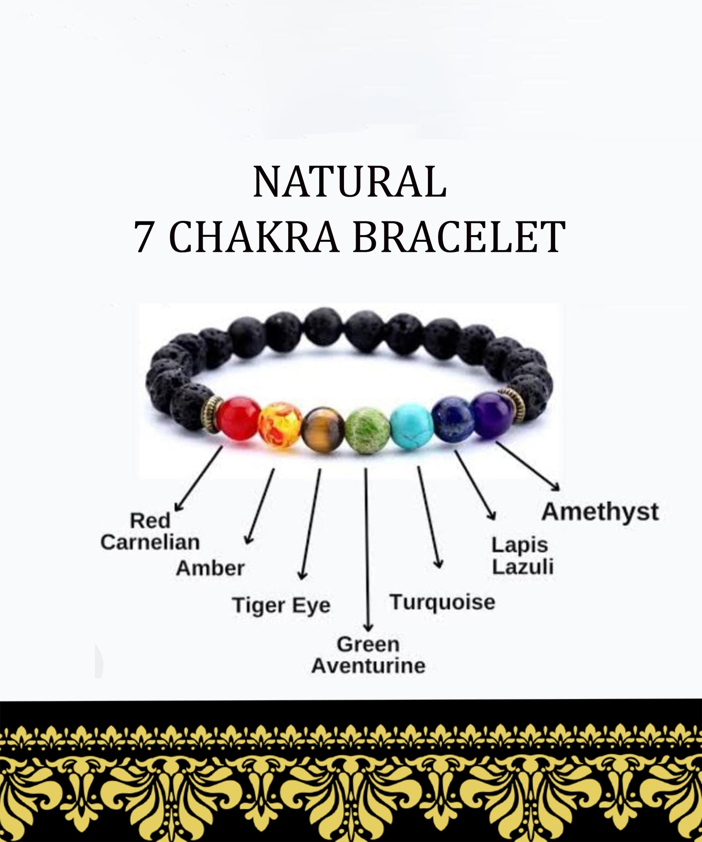7 Chakra Bracelet – Balance, Energy & Healing