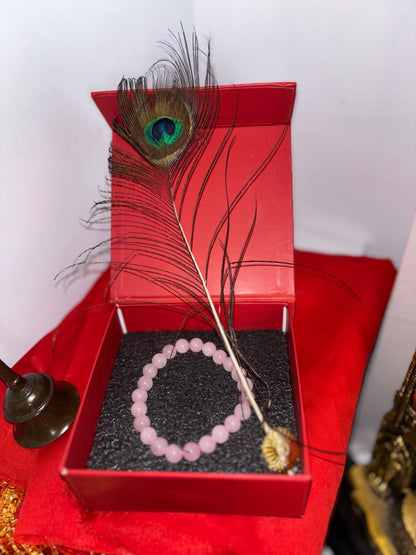 Rose Quartz Bracelet [ Stone Of Love ]🌸