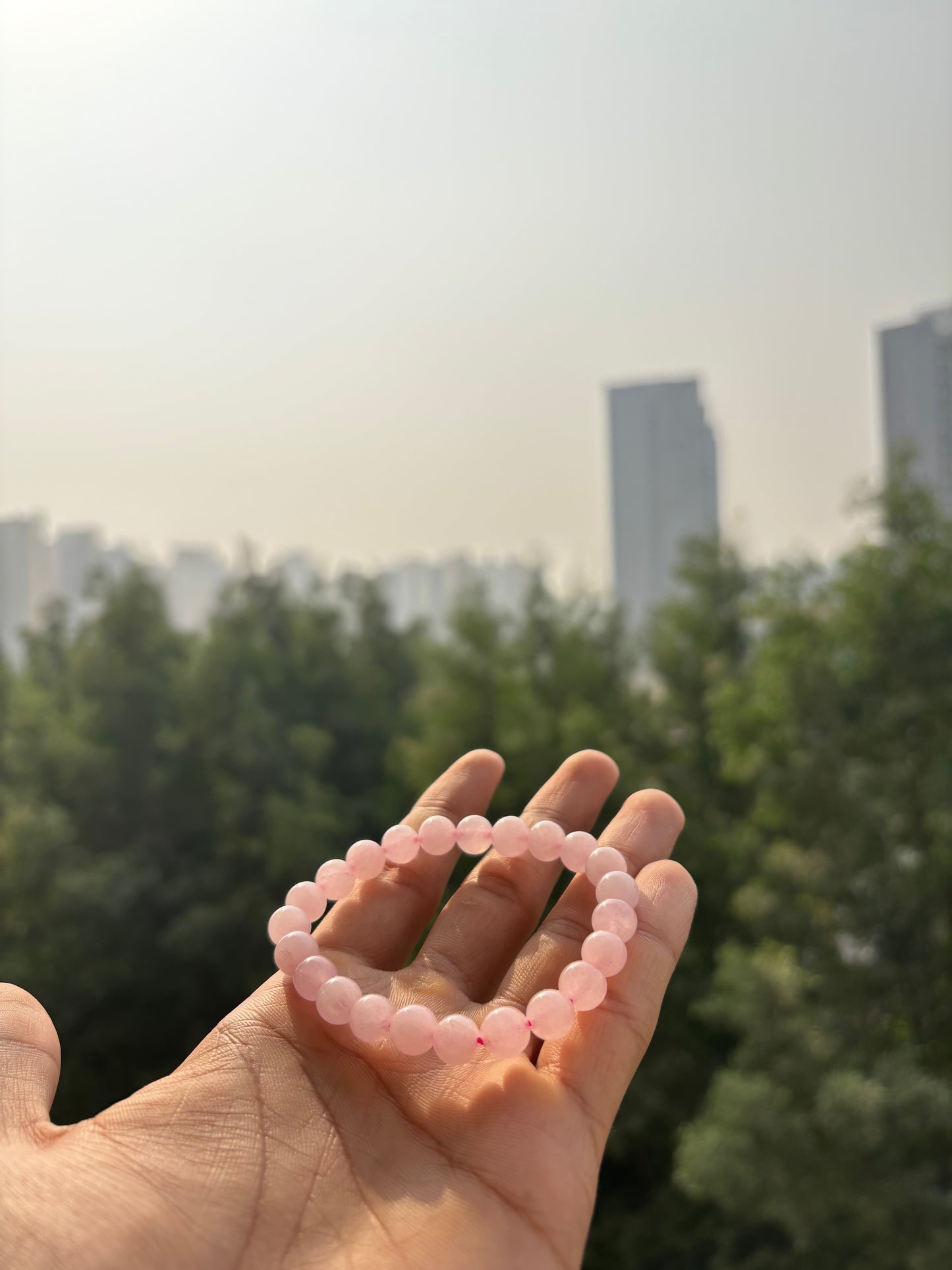 Rose Quartz Bracelet [ Stone Of Love ]🌸