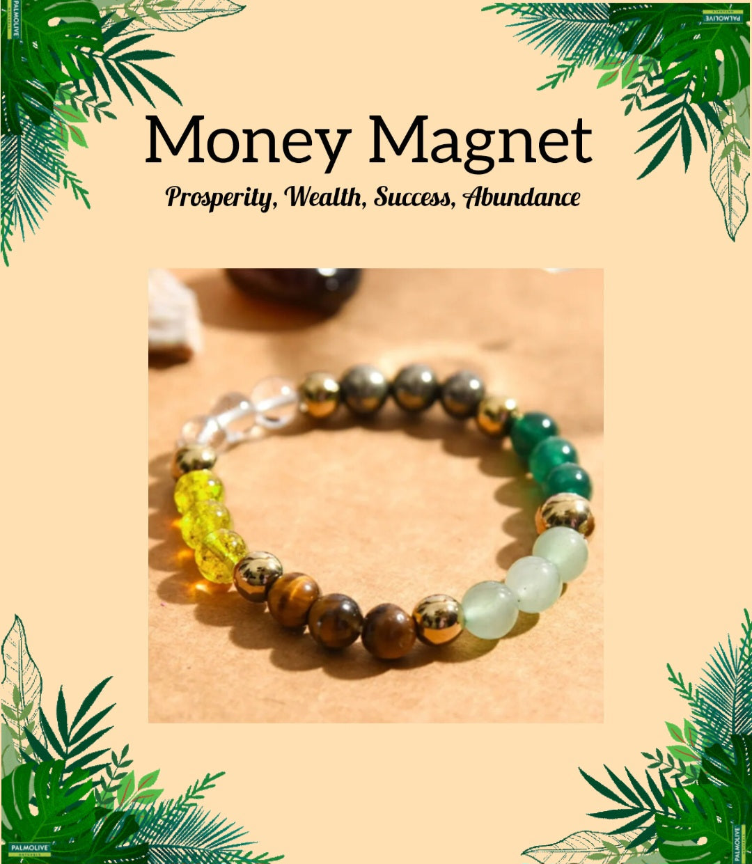 Money Magnet Bracelet - Attract Wealth & Money With Govt. Lab Certification