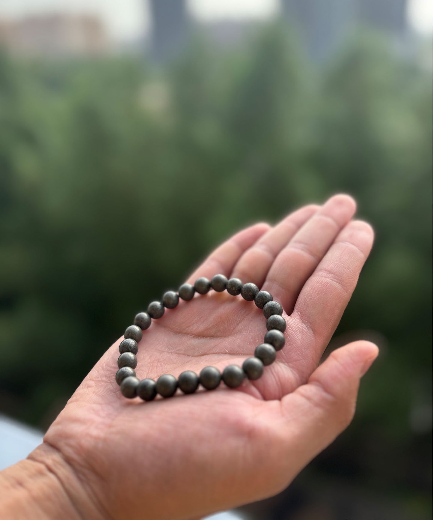 Raw Pyrite Bracelet – Stone of Wealth & Protection