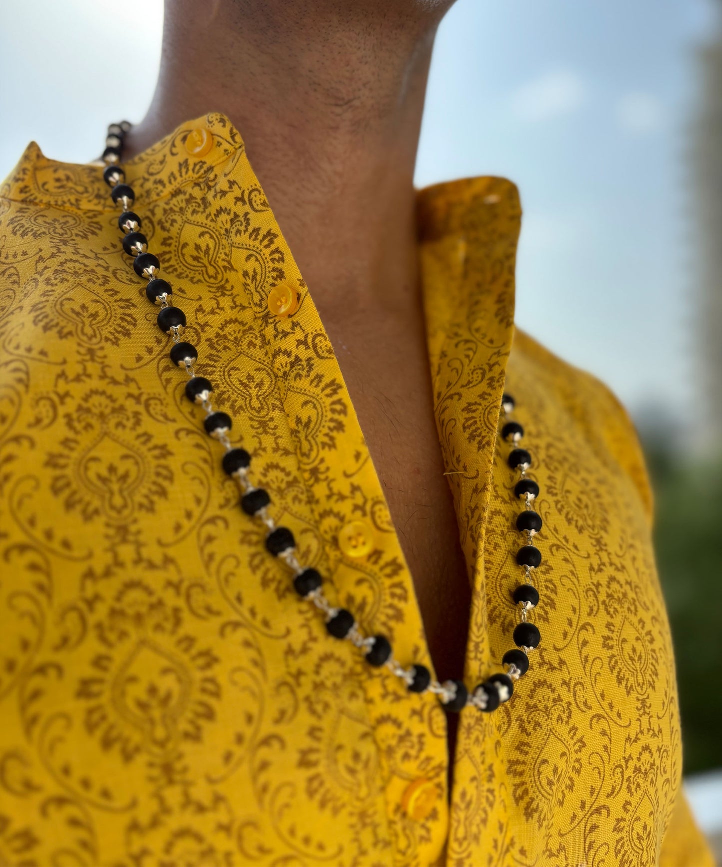 Silver Karungali Mala – Divine Protection With Govt. Lab Certification